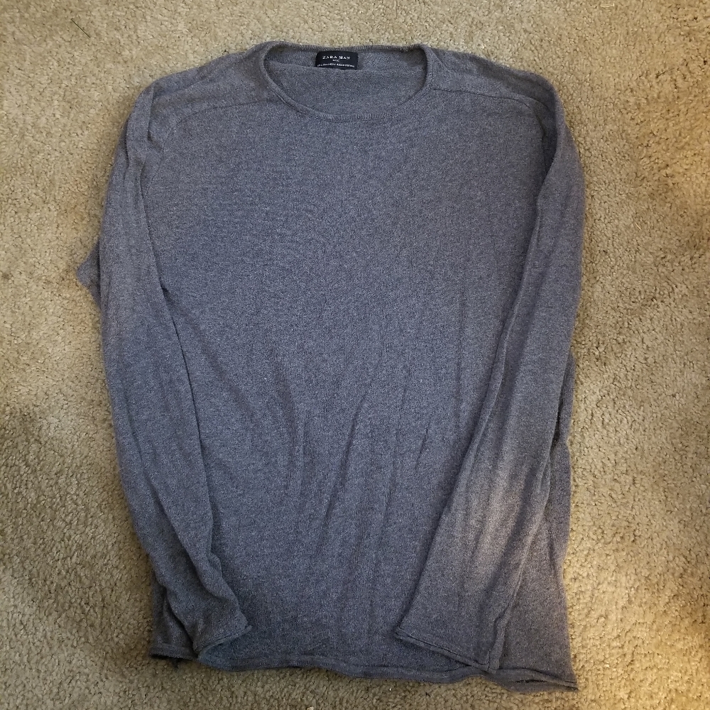 Zara Gray Long sleeve